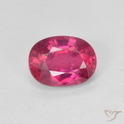 1.16ct Natural Rojo claro Rubí, Ovalada, VS-SI