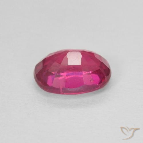 Rubí Rojo claro natural de 1.16 ct, Ovalada, VS-SI