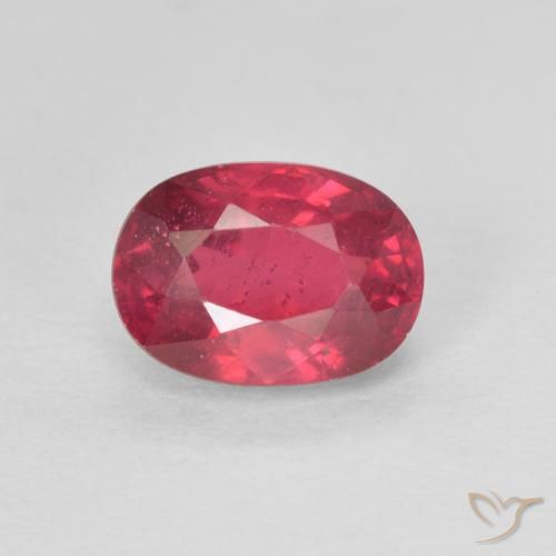 1.45ct Natural Rojo rosado Rubí, Ovalada, VS