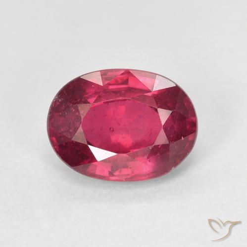 1.96ct Natural Rosado rojizo intenso Rubí, Ovalada, VS
