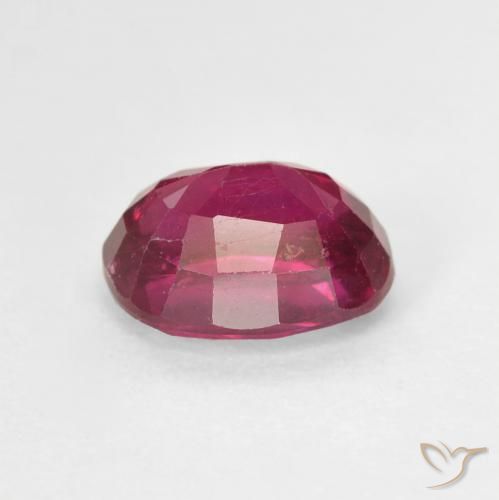 Rubí Rojo mermelada natural de 2.04 ct, Ovalada, VS