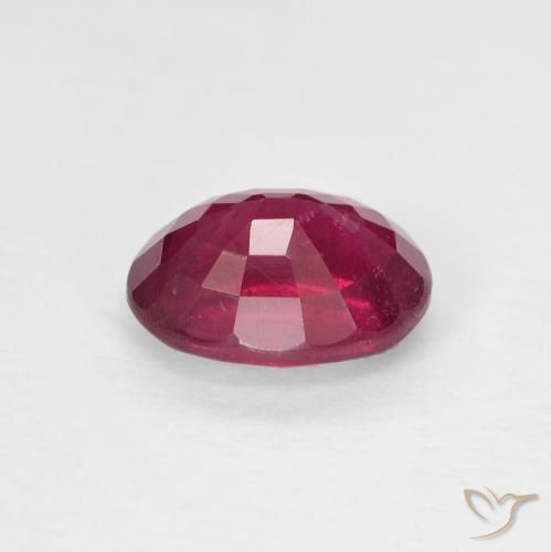 Rubí Medium Dark-Red natural de 1.85 ct, Ovalada, VS