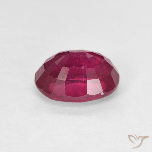 Rubí Rojo claro natural de 1.90 ct, Ovalada, VS