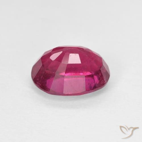 Rubí Rojo claro natural de 1.88 ct, Ovalada, VS