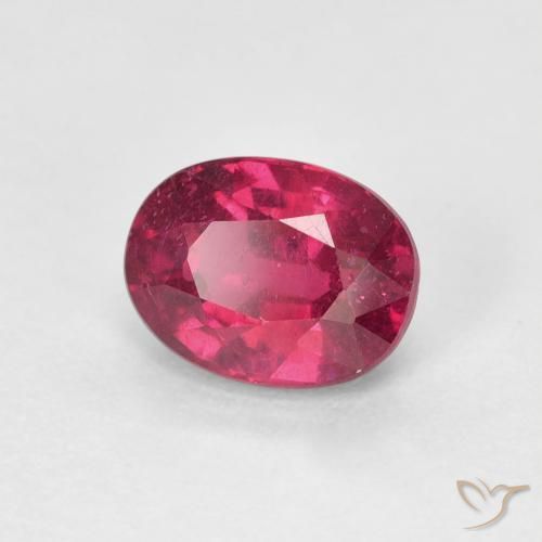 Rubí Medium Dark-Red natural de 1.81 ct, Ovalada, VS