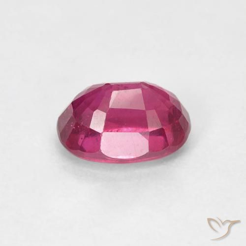 Rubí Rojo claro natural de 1.16 ct, Ovalada, VS