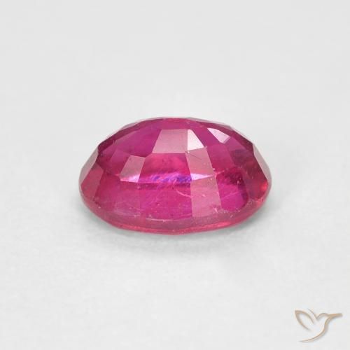 Rubí Rojo claro natural de 1.20 ct, Ovalada, VS