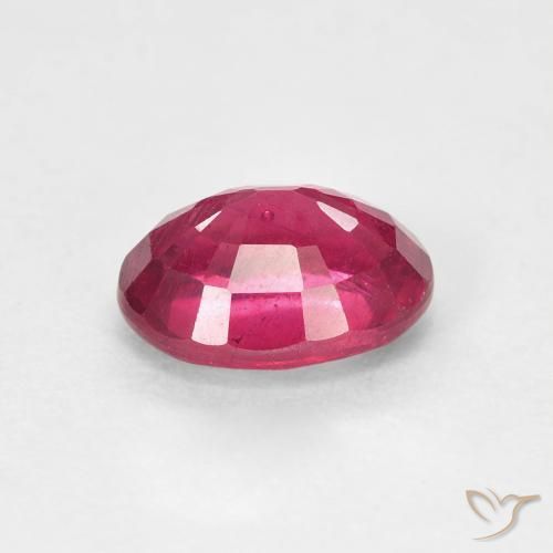 Rubí Rojo claro natural de 1.88 ct, Ovalada, VS