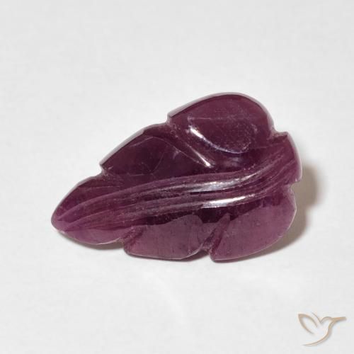 3.55ct Natural Rojo púrpura Rubí, Elegante, Opaco