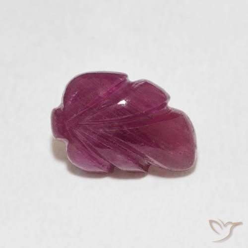 Rubí Rojo vino natural de 1.76 ct, Elegante, Opaco
