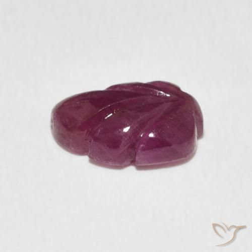 Rubí Rojo vino natural de 1.76 ct, Elegante, Opaco