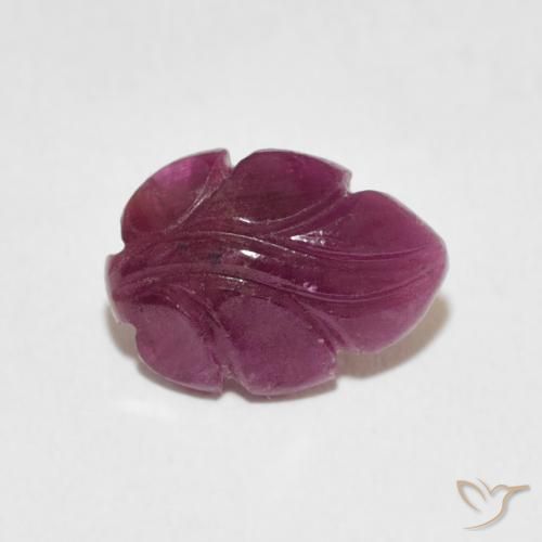 2.37ct Natural Púrpura rojizo Rubí, Elegante, Opaco