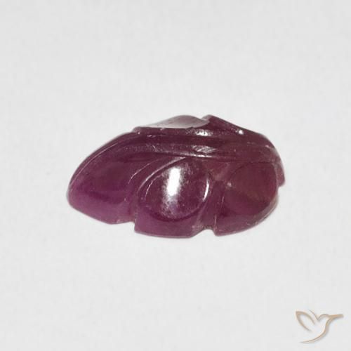 Rubí Púrpura rojizo natural de 2.37 ct, Elegante, Opaco