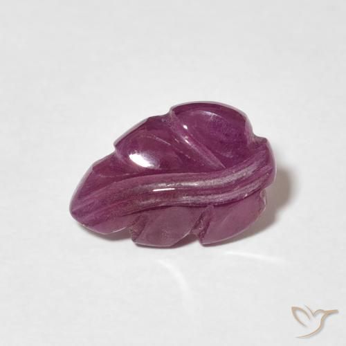 1.89ct Natural Medium Dark-Purple Rubí, Elegante, Opaco