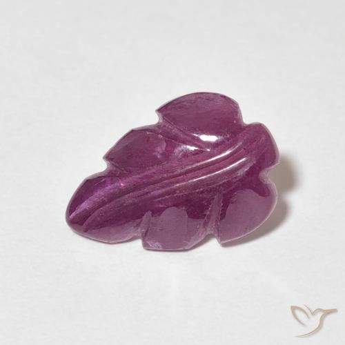1.86ct Natural Medium Dark-Purple Rubí, Elegante, Opaco