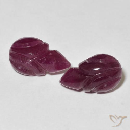 6.21ctw Natural Rojo frambuesa Rubí, Elegante, Opaco