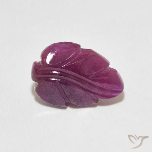 Rubí Medium Dark-Purple natural de 2.77 ct, Elegante, Opaco