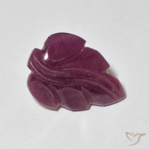 Rubí Medium Dark-Purple natural de 4.64 ct, Elegante, Opaco