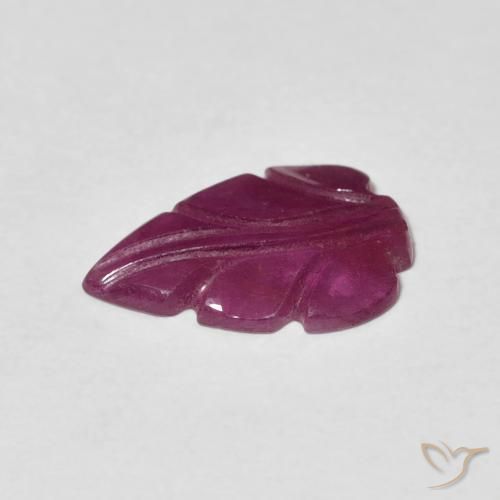 Rubí Púrpura rojizo natural de 1.66 ct, Elegante, Opaco