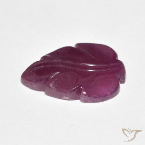Rubí Púrpura ciruela natural de 4.38 ct, Elegante, Opaco