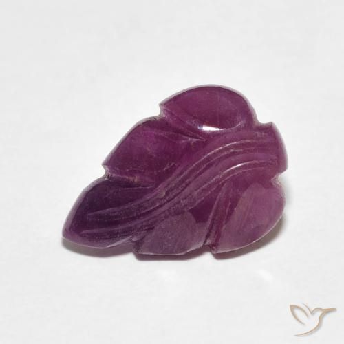 2.77ct Natural Púrpura rojizo Rubí, Elegante, Opaco