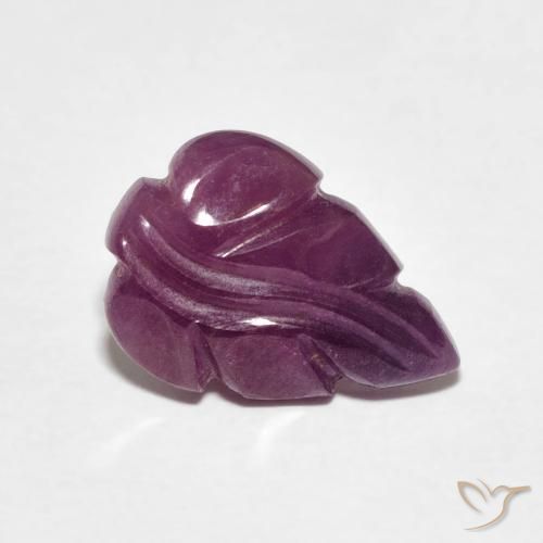 Rubí Púrpura rojizo natural de 2.77 ct, Elegante, Opaco
