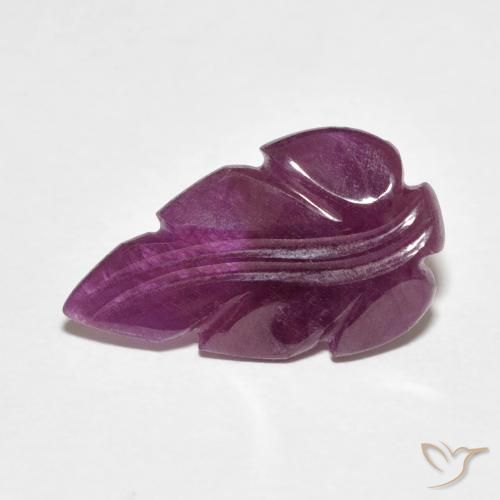 3.49ct Natural Púrpura sangría Rubí, Elegante, Opaco