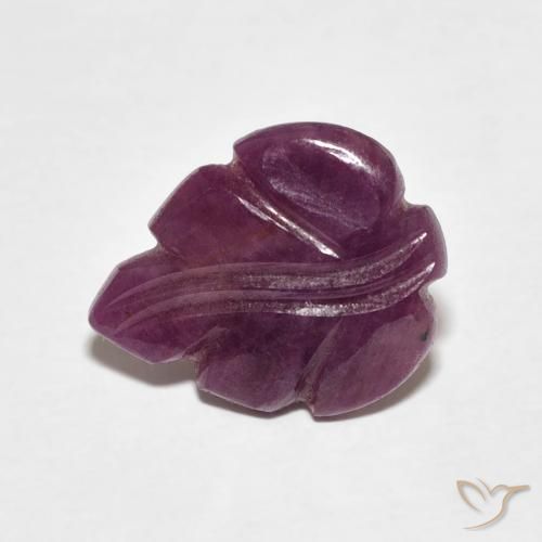 2.63ct Natural Púrpura rojizo Rubí, Elegante, Opaco