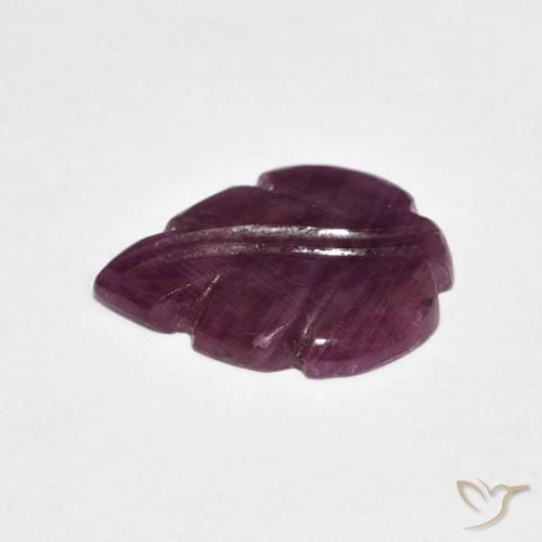 Rubí Púrpura rojizo natural de 2.63 ct, Elegante, Opaco