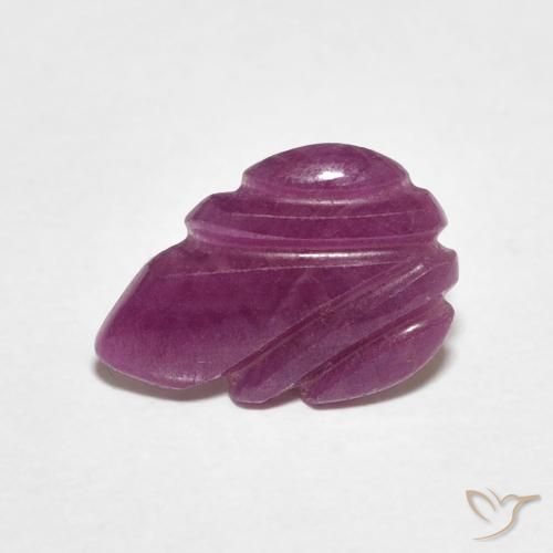 1.66ct Natural Púrpura sangría Rubí, Elegante, Opaco