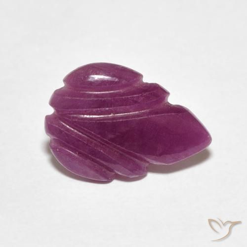 Rubí Púrpura sangría natural de 1.66 ct, Elegante, Opaco