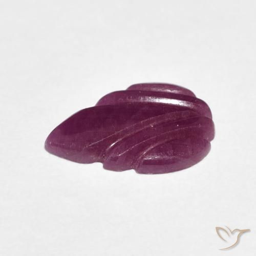 Rubí Púrpura sangría natural de 1.66 ct, Elegante, Opaco