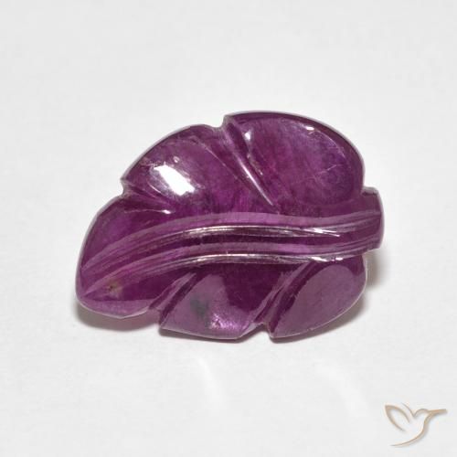 Rubí Medium Dark-Purple natural de 4.70 ct, Elegante, Opaco
