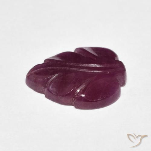 Rubí Medium Dark-Purple natural de 3.57 ct, Elegante, Opaco