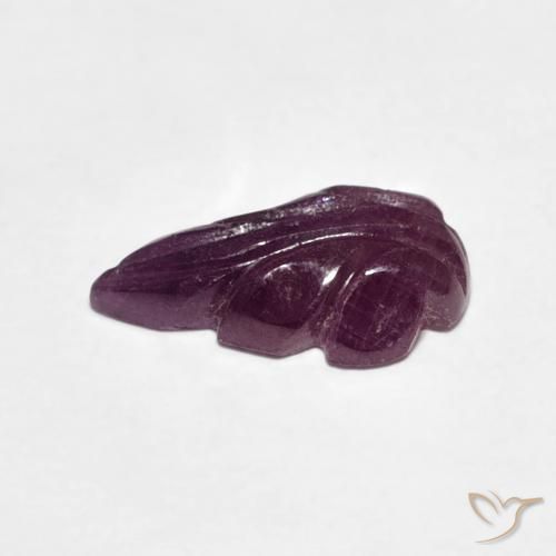 Rubí Medium Dark-Purple natural de 2.37 ct, Elegante, Opaco