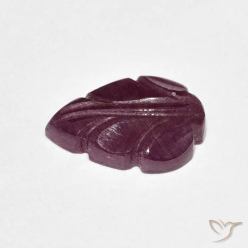 Rubí Rojo frambuesa natural de 2.93 ct, Elegante, Opaco