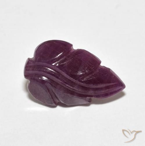 Rubí Medium Dark-Purple natural de 3.86 ct, Elegante, Opaco