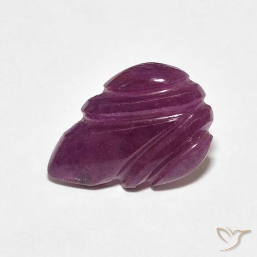 Rubí Medium Dark-Purple natural de 3.19 ct, Elegante, Opaco