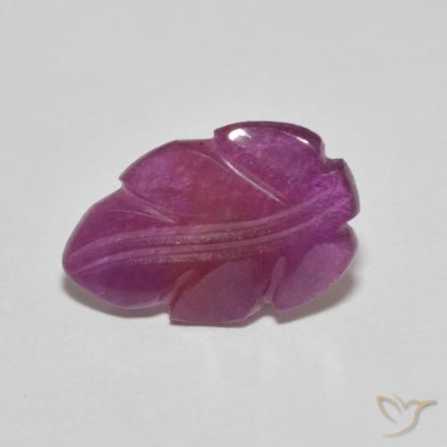 Rubí Púrpura rojizo natural de 2.61 ct, Elegante, Opaco