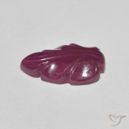 Rubí Púrpura rosado natural de 2.52 ct, Elegante, Opaco