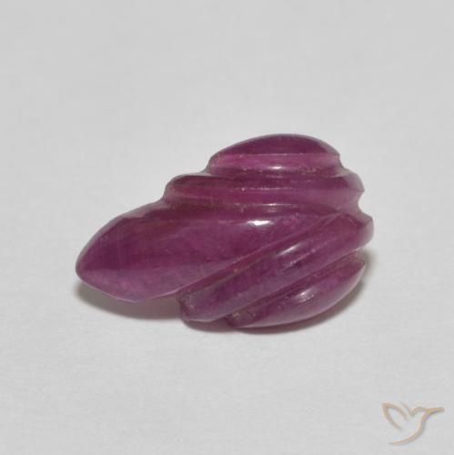2.52ct Natural Púrpura rojizo Rubí, Elegante, Opaco