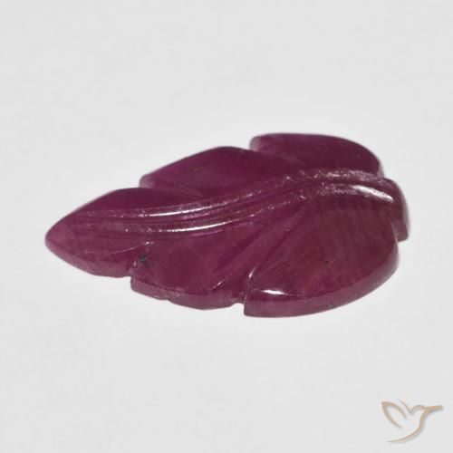 Rubí Rojo oscuro natural de 5.73 ct, Elegante, Opaco