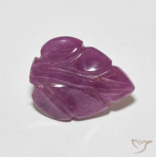 Rubí Rojo oscuro natural de 3.36 ct, Elegante, Opaco