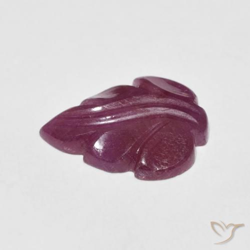 Rubí Rojo oscuro natural de 3.75 ct, Elegante, Opaco
