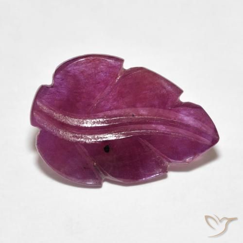 Rubí Medium Dark-Purple natural de 2.93 ct, Elegante, Opaco