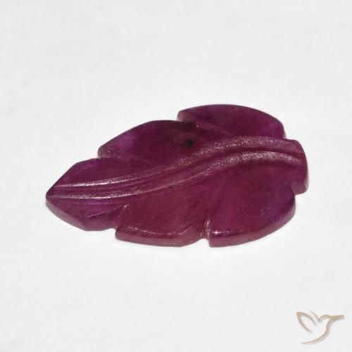 Rubí Medium Dark-Purple natural de 2.93 ct, Elegante, Opaco