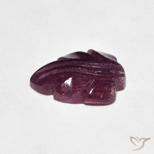 Rubí Medium Dark-Purple natural de 2.78 ct, Elegante, Opaco
