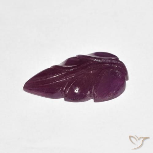 Rubí Medium Dark-Purple natural de 3.39 ct, Elegante, Opaco