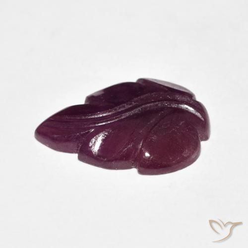 Rubí Púrpura rojizo natural de 6.46 ct, Elegante, Opaco