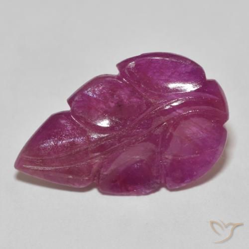 4.63ct Natural Púrpura rojizo Rubí, Elegante, Opaco